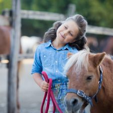 Mini Therapy Horses Comfort Children After Malibu Fire